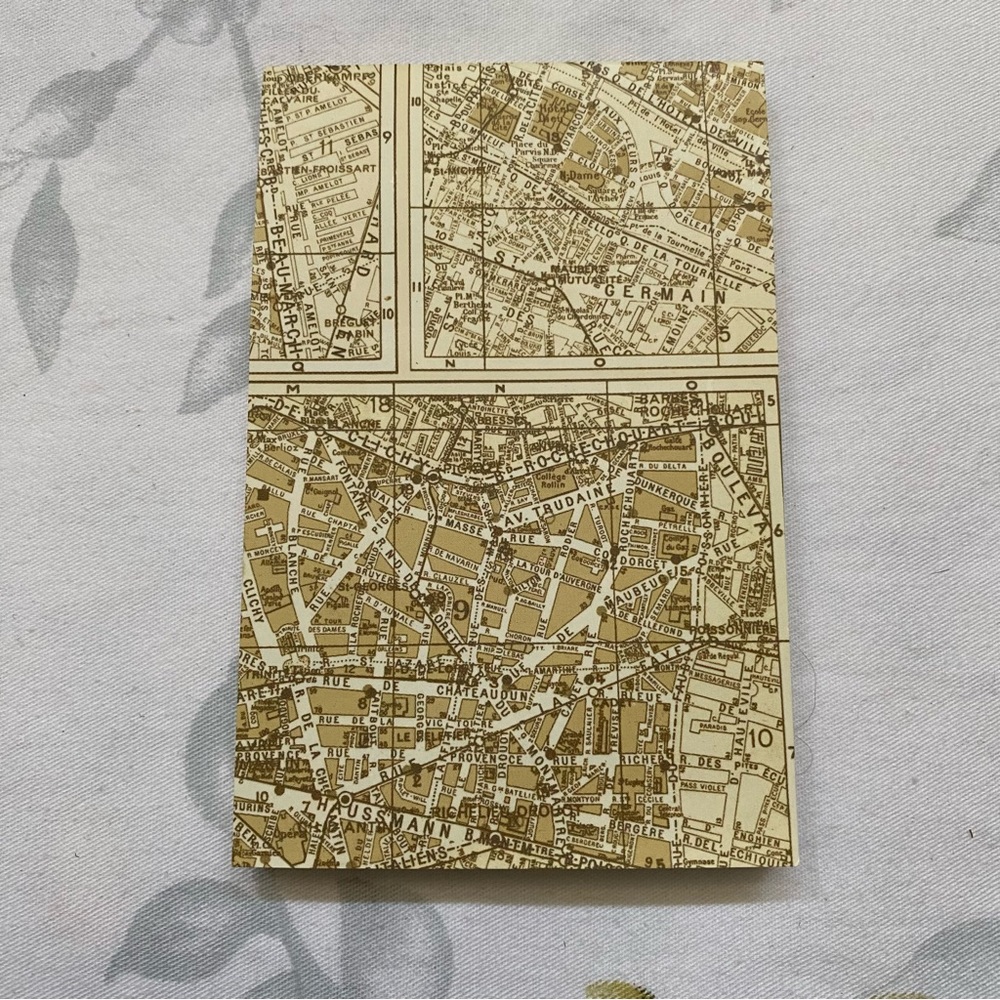 Paris Metro Mini Notebook